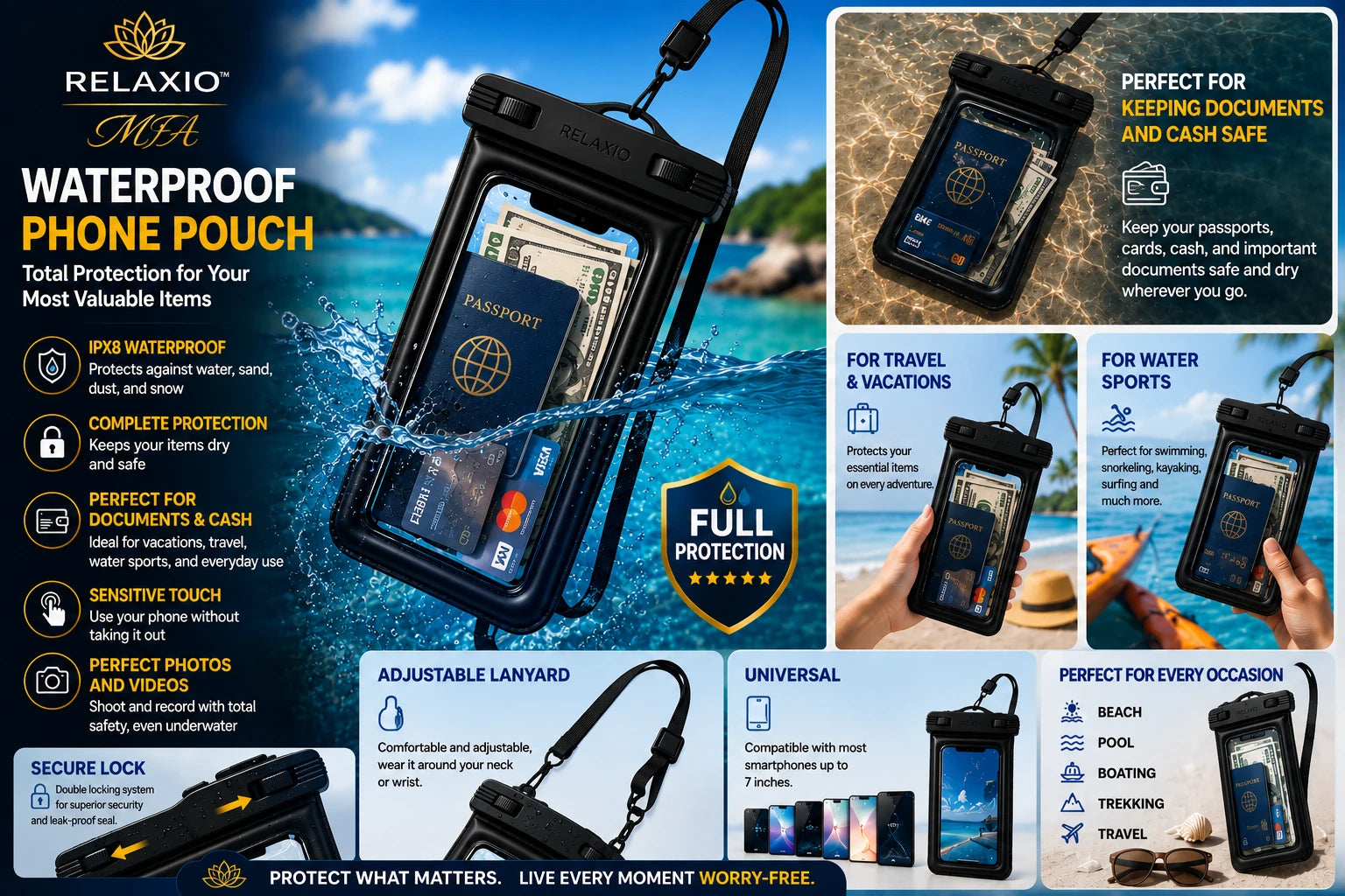 RELAXIO TravelCharge™ 20000 Outdoor Kit