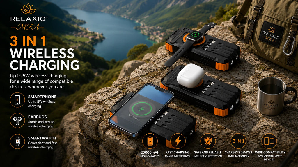 RELAXIO TravelCharge™ 20000 Outdoor Kit