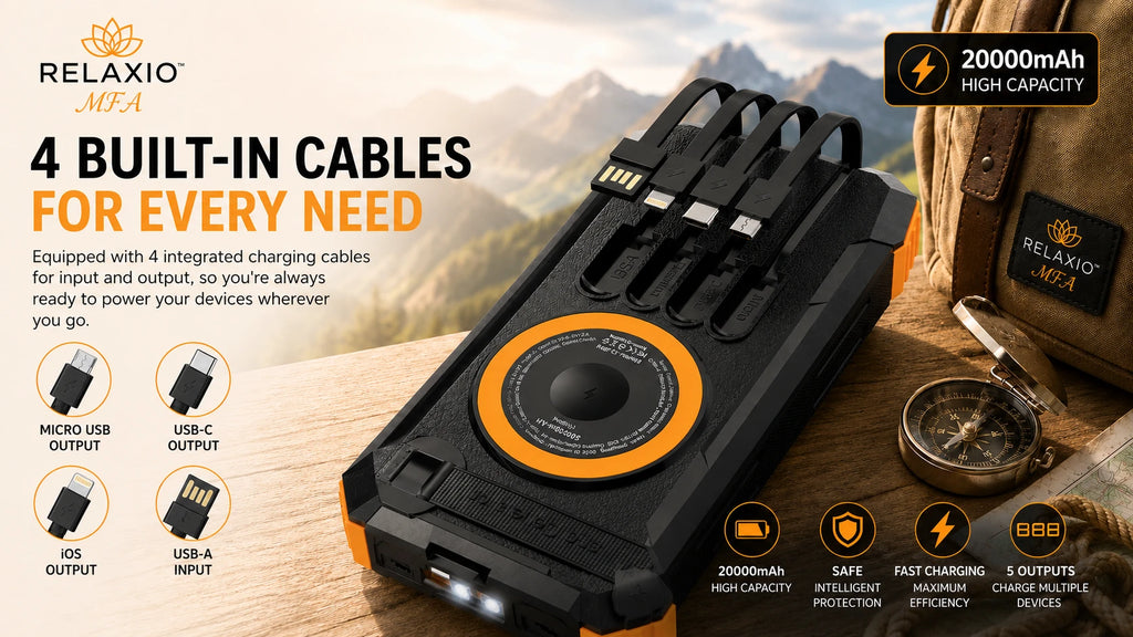 RELAXIO TravelCharge™ 20000 Outdoor Kit