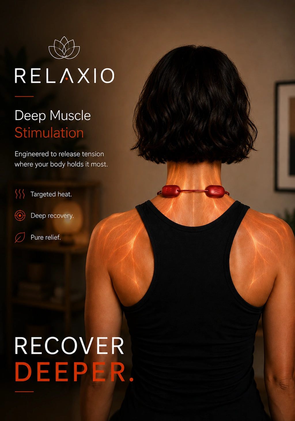 Relaxio™ – Sollievo Immediato per Collo, Cervicale e Tensioni Muscolari
